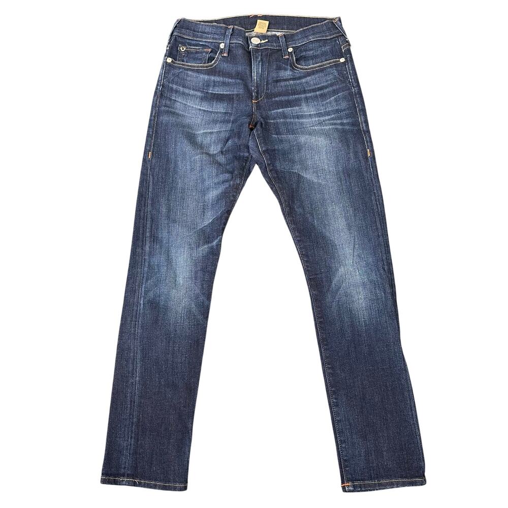 True Religion Women's Liv Low Rise Relaxed Skinny Jeans Size 26